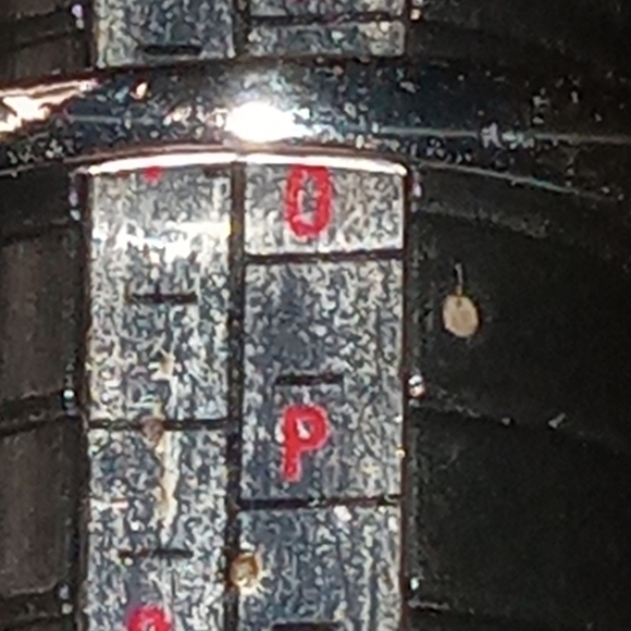 BLOWOUT Ladies Blue Cat's-eye Stone Ring SZ 7 - Picture 5 of 5